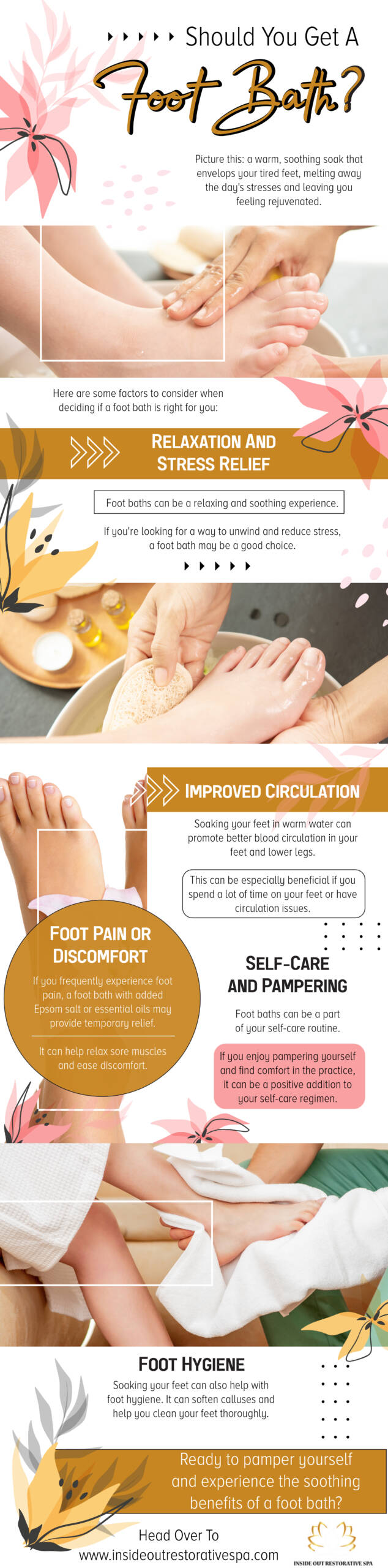 Should You Get a Foot Bath? - Infograph